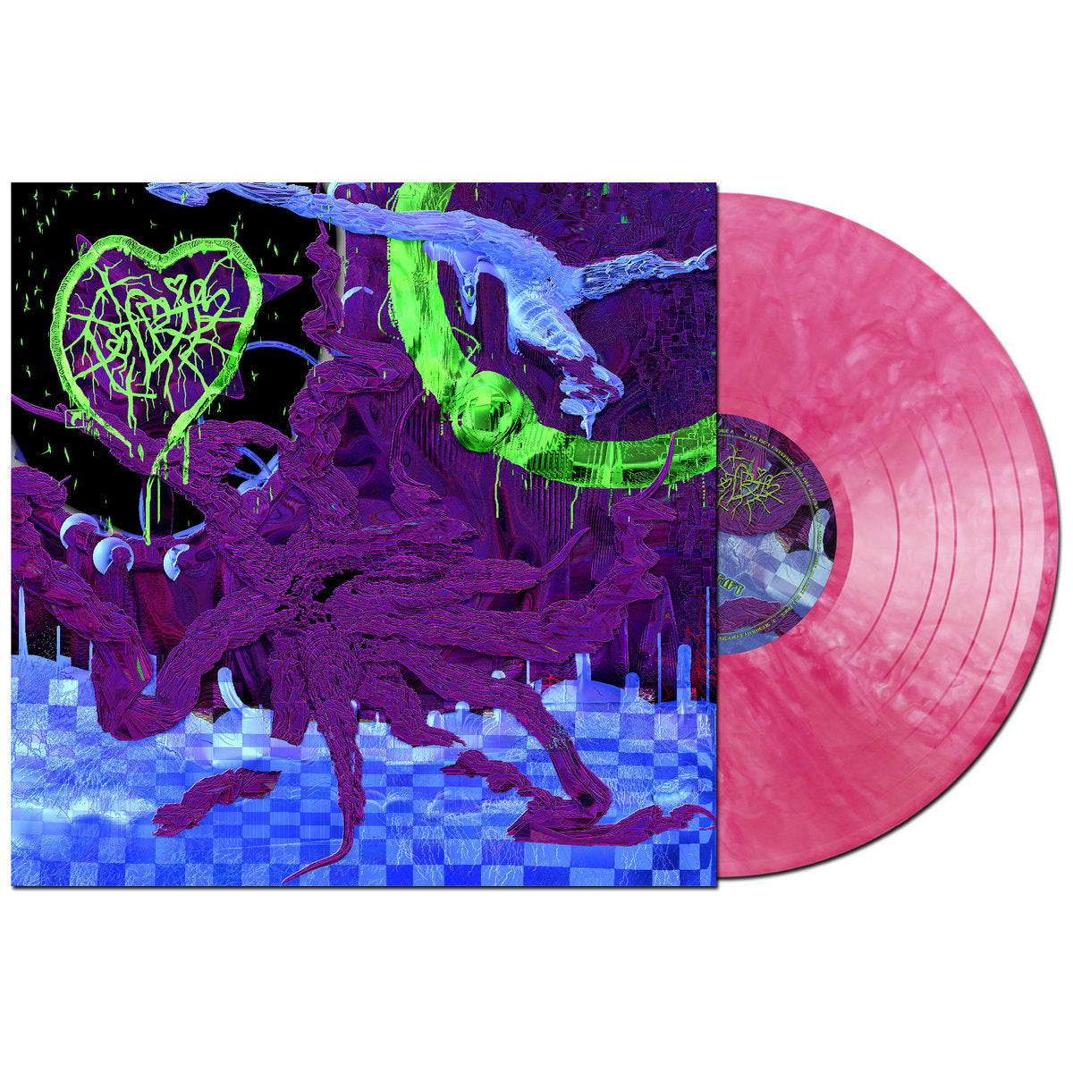 Thotcrime - D1G1T4L_DR1FT on Pink w/ White Swirl Vinyl